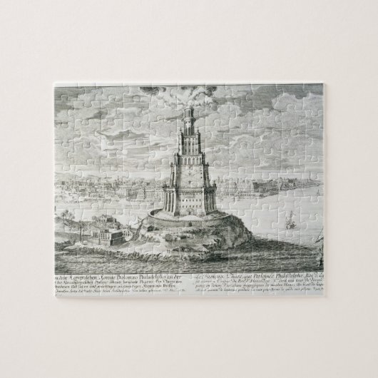 Das Pharos von Alexandria, überziehen 9 von Puzzle (Horizontal)