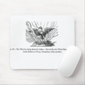 Das Phoenix, das von seiner Asche steigt Mousepad (Mit Mouse)