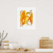 Das Phoenix-Poster Poster (Küche)