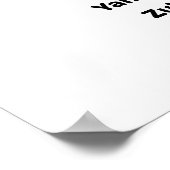 Das Phonetische Alphabet Poster (Ecke)