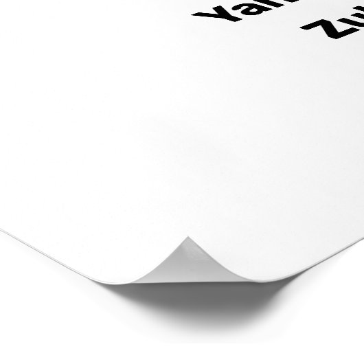 Das Phonetische Alphabet Poster (Ecke)