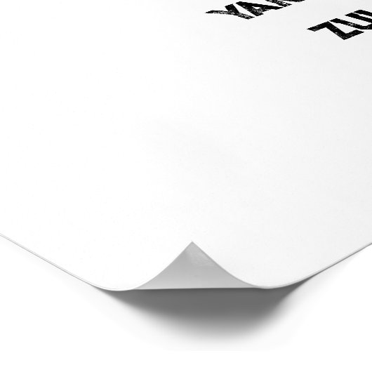 Das Phonetische Alphabet Poster (Ecke)