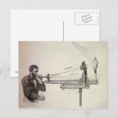 Das Photophon Postkarte (Vorne/Hinten)