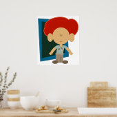 Das Piano-Player-Poster Poster (Küche)