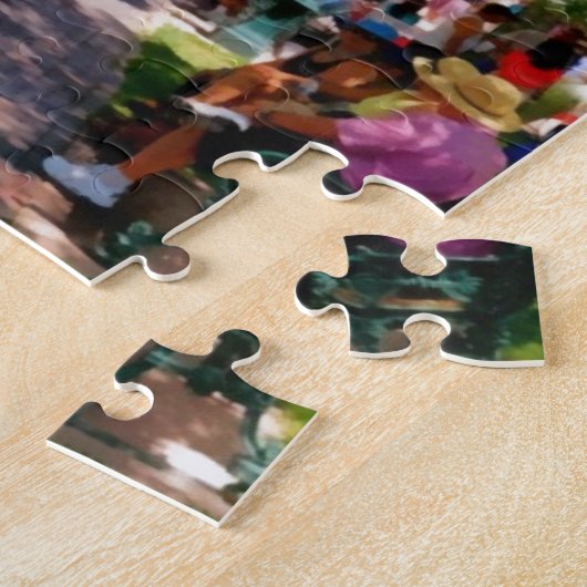 Das Piazza-Santa- FeNew Mexiko Puzzle (Seite)