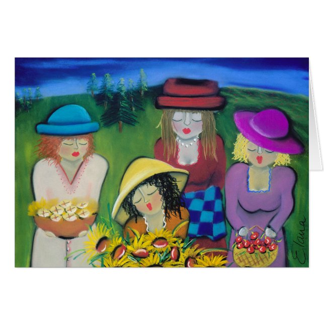 Das Picknick (Vorderseite (Horizontal))