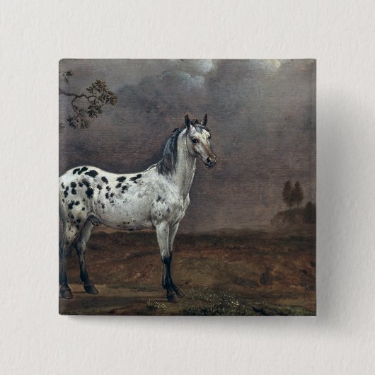 Das piebald-Pferd, 1653 Button (Vorderseite)