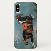 Das Piebaldpferd "Cehero"-Aufzuchtmonogramm Case-Mate iPhone Hülle (Rückseite)