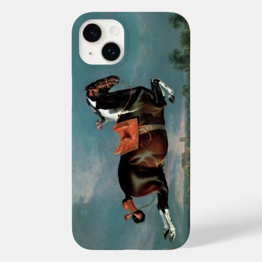 Das Piebaldpferd "Cehero"-Aufzuchtmonogramm Case-Mate iPhone Hülle (Rückseite)