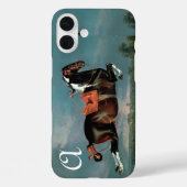 Das Piebaldpferd "Cehero"-Aufzuchtmonogramm Case-Mate iPhone Hülle (Rückseite)