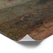 Das Piebaldpferd Poster (Ecke)