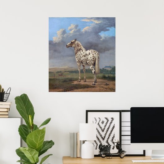 Das Piebaldpferd Poster (Heimbüro)