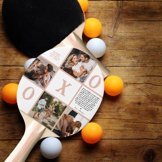 Das Ping in meinem Pong | 4 FOTO Tischtennis Schläger