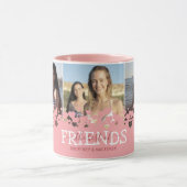 Das Pink-Foto der besten Freunde Tasse (Zentrum)