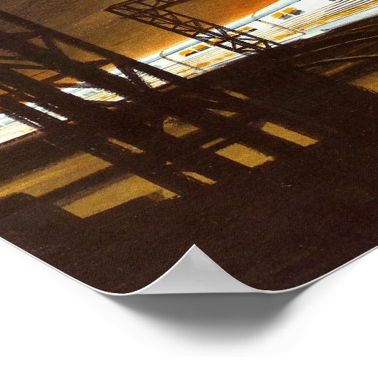 Das Pioneer Zephyr-Poster von 1934 Poster (Ecke)