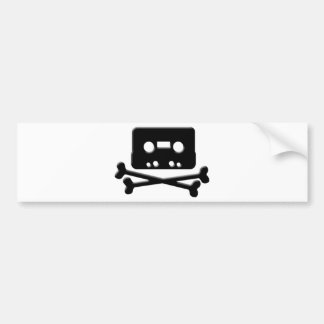 Das Piraten-Bucht-Band Autoaufkleber