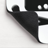 Das Piraten-Bucht-Band Mousepad (Ecke)