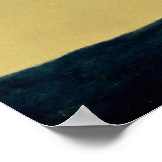 "Das Piratenschiff" von Maxfield Parrish Poster (Ecke)