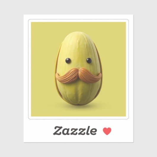 Das "piSTACHio" Aufkleber (Blatt)