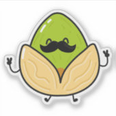 Das "piSTACHio" Aufkleber (Vorderseite)