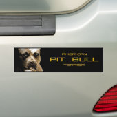 Das PITbull Autoaufkleber (Auf Auto)