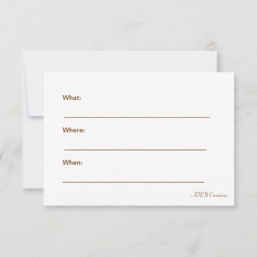 Das Pitter-Patter der kleinen Füße Einladung (Rückseite)