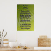 Das Plakat der Pianisten (Küche)