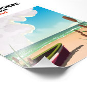 Das Plakat für die Seefahrt von Lincolnshire. Fotodruck (Ecke)