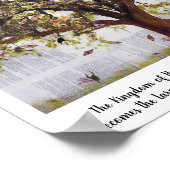 Das Plakat "Senf Tree" (Ecke)