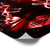 Das Plakat "Sound and Fury" (Ecke)