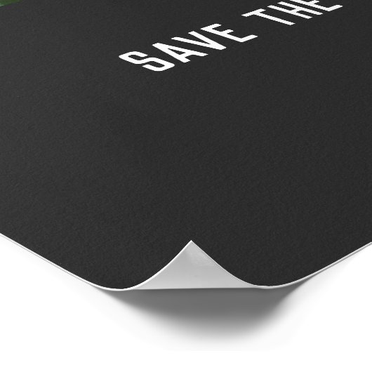 Das Planet retten Poster (Ecke)