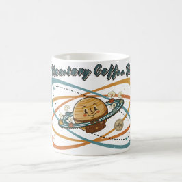 Das Planetarische Kaffeepausen-Retro-Spacedesign Kaffeetasse