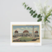 Das Planetarium im Griffith Park Postkarte (Stehend Vorderseite)