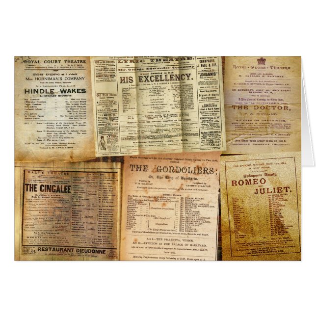 Das Playbills (Vorderseite (Horizontal))