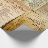 Das Playbills Geschenkpapier (Ecke)