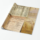 Das Playbills Geschenkpapier (Ungerollt)