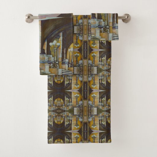 Das Plaza Hotel, New York City Badhandtuch Set (Insitu)