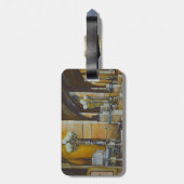 Das Plaza Hotel, New York City Gepäckanhänger (Rückseite vertikal)