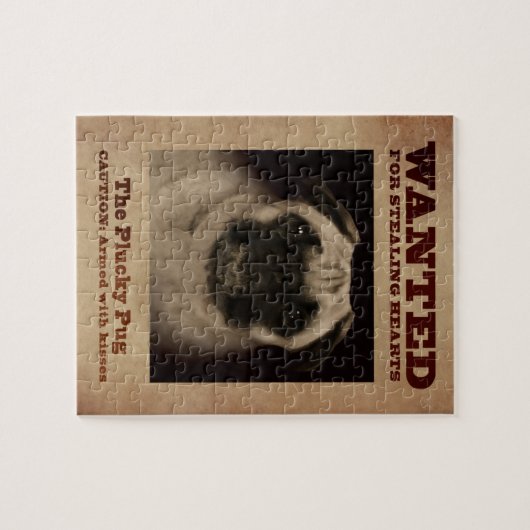 Das Plucky Mops-Puzzlespiel Puzzle (Horizontal)