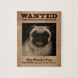Das Plucky Mops-Puzzlespiel Puzzle