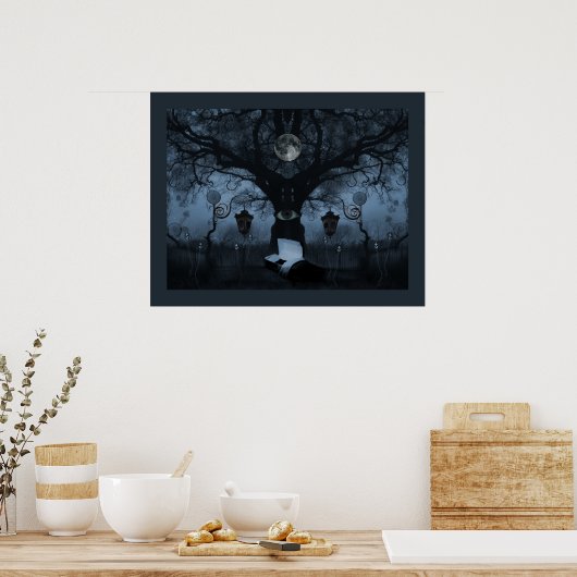 Das Plummet-Poster Poster (Küche)