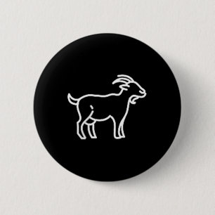 Das Pocket Patch Abzeichen Bekleidung Co. Ziege Ti Button