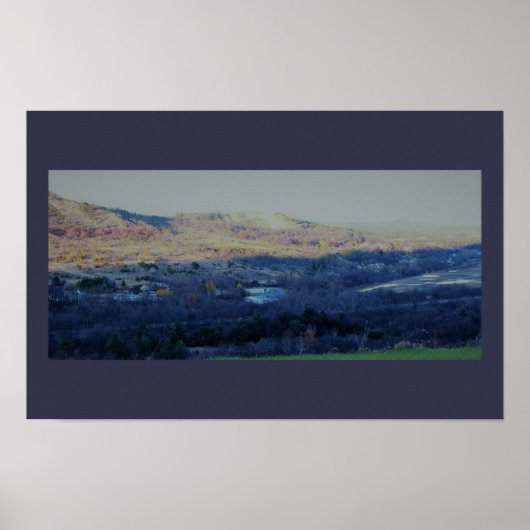 Das Pocono Mountain Foto Poster (Vorne)