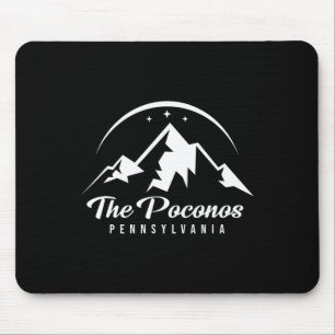 Das Poconos Pennsylvania Skigebiet Snowboa Mousepad