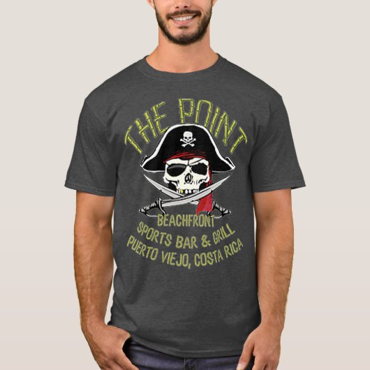 Das Point Beach Beach Bar Grill Costa T-Shirt (Vorderseite)