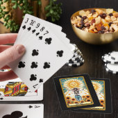 Das Poker der Sun Skeleton Tarot Card Spielkarten (In Situ)