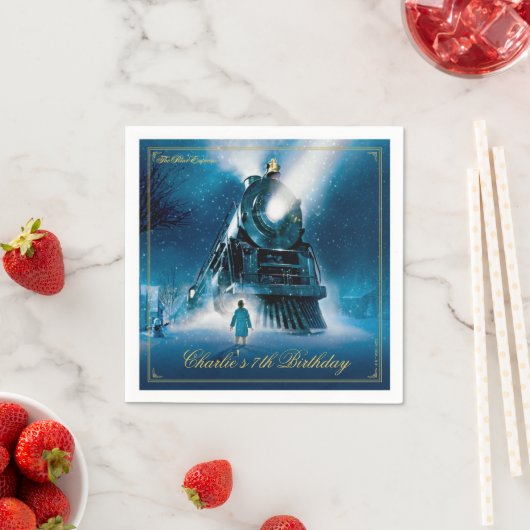 Das Polar Express Pajama Slumber-Party Serviette (Beispiel)