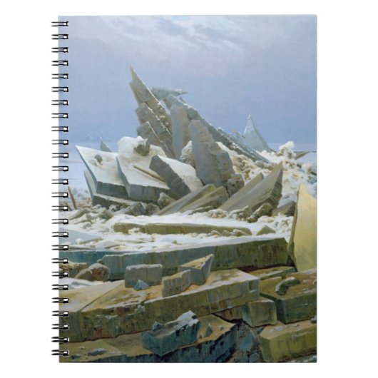 Das polare Meer, 1824 Notizblock (Vorderseite)