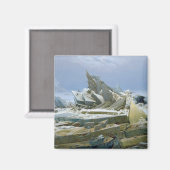 Das Polarmeer, 1824 Magnet (Vorderseite/Rückseite)