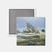 Das Polarmeer, 1824 Magnet (Vorderseite/Rückseite)